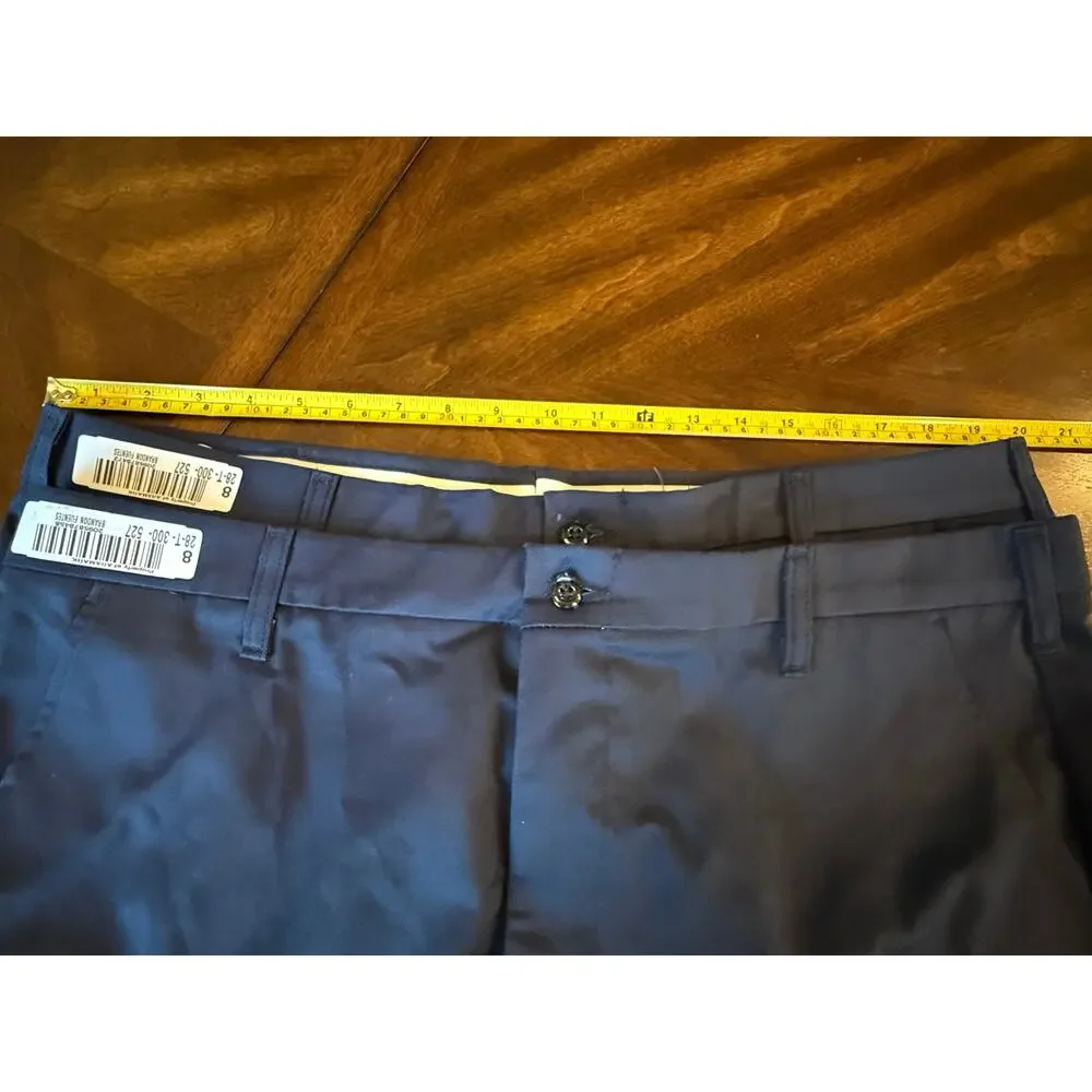 Lot of 2 Aramark Men's Work Cargo Shorts 40R Navy Adjustec Stretch Gorpcore